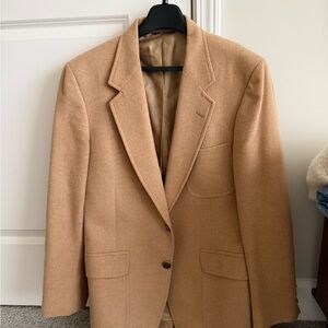 Vintage Tan Blazer Jacket